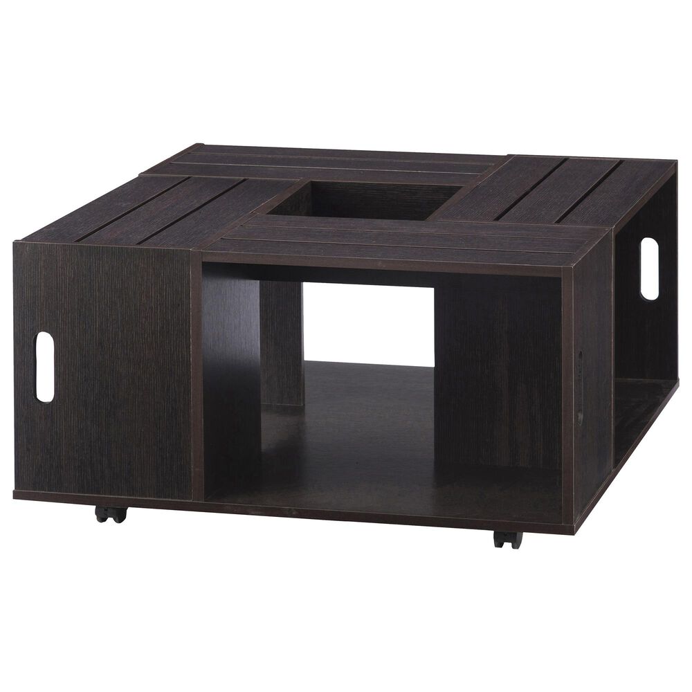 Furniture of America Gates Coffee Table in Walnut, , large