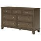 Ashley Shawbeck 7-Drawer Dresser in Medium Brown, , large