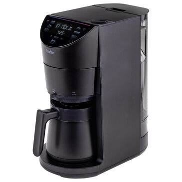 GE Profile Smart Grind and Brew Coffee Maker in Carbon Black, , large