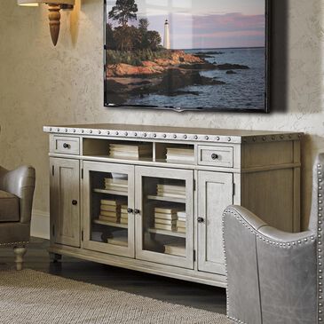 Lexington Furniture Oyster Bay Shadow Valley 64" Media Console in Oyster, , large