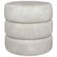 Ashley Ummi Swivel Accent Ottoman in Bone, , large