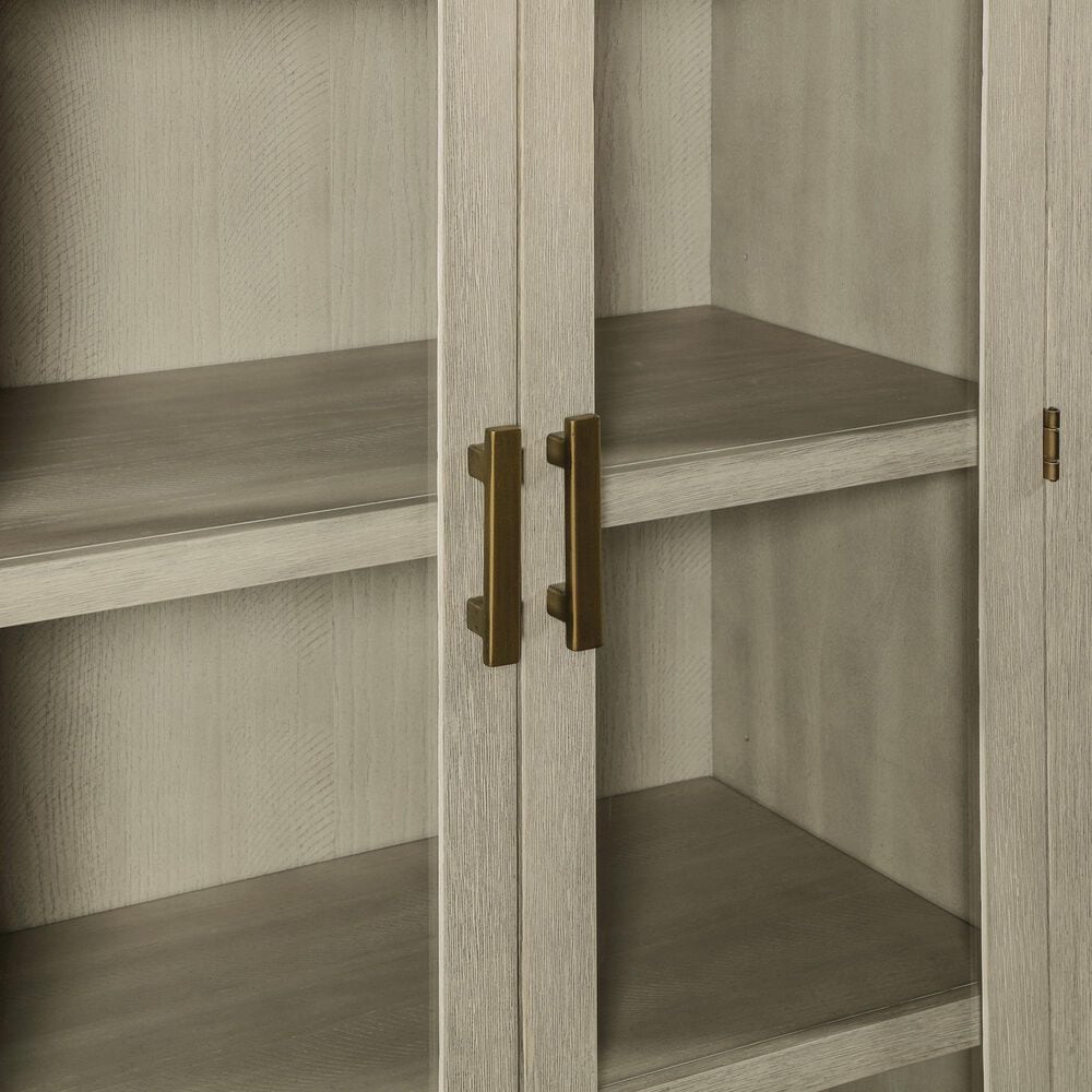 Crystal City Garland Curio Cabinet in Sand, , large