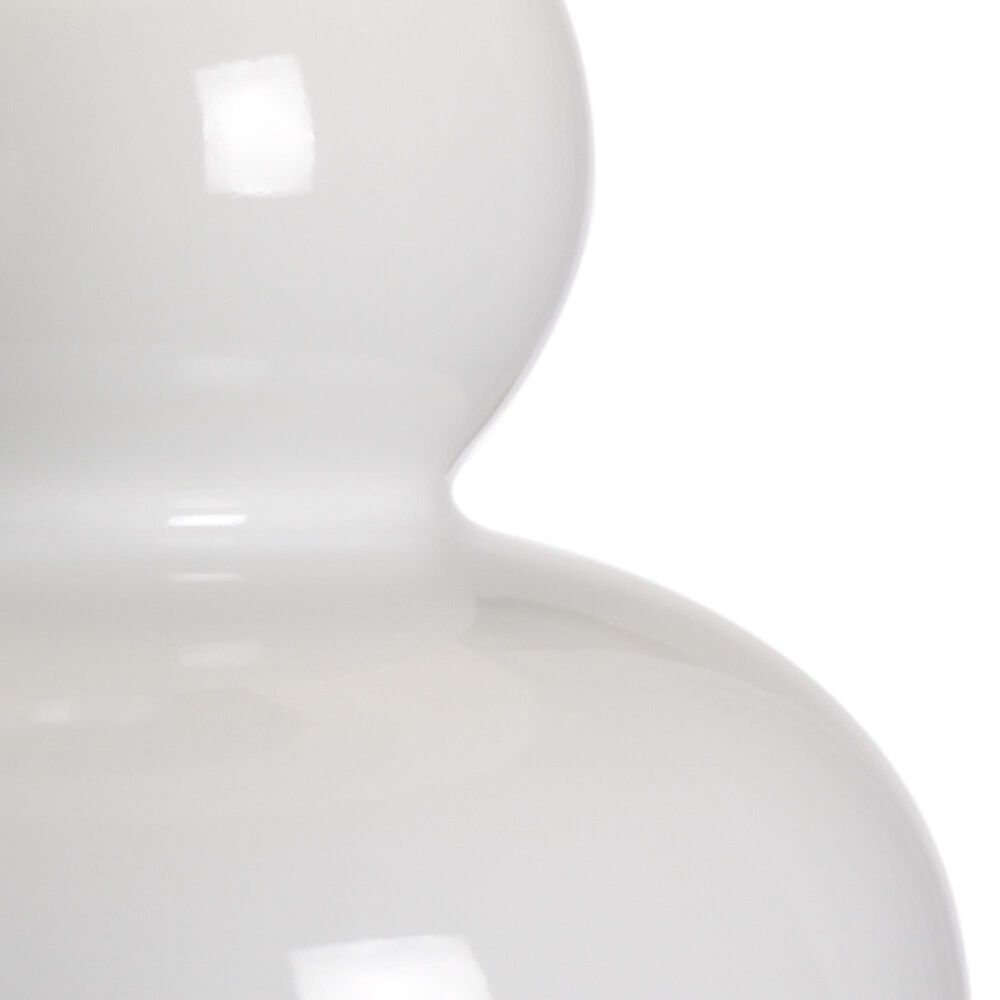 Wildwood Ellis Table Lamp in White and Antique Brass, , large