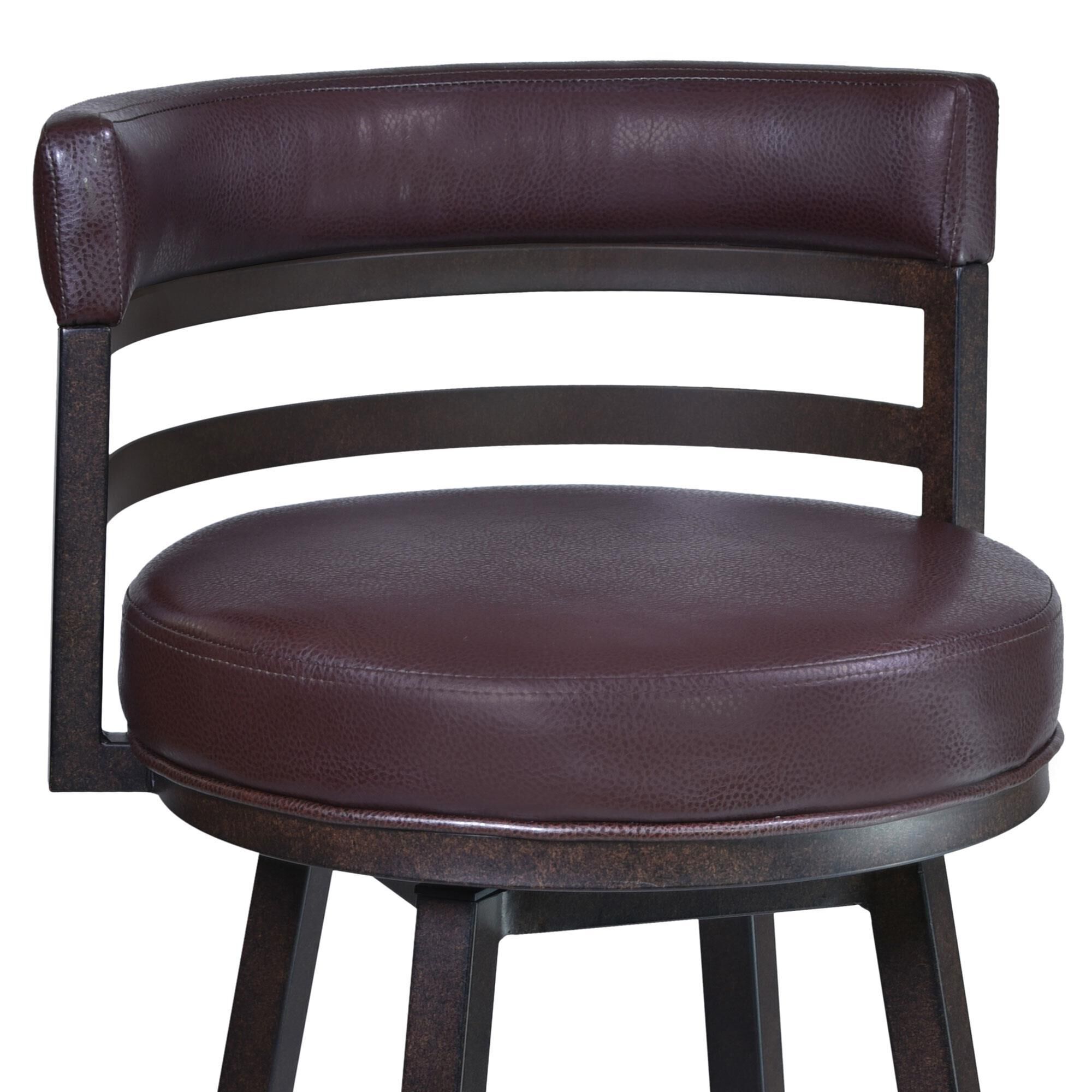 Auburn swivel bar shop & counter stool