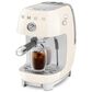 SMEG Espresso Manual Coffee Machine with Grinder in Cream, , large