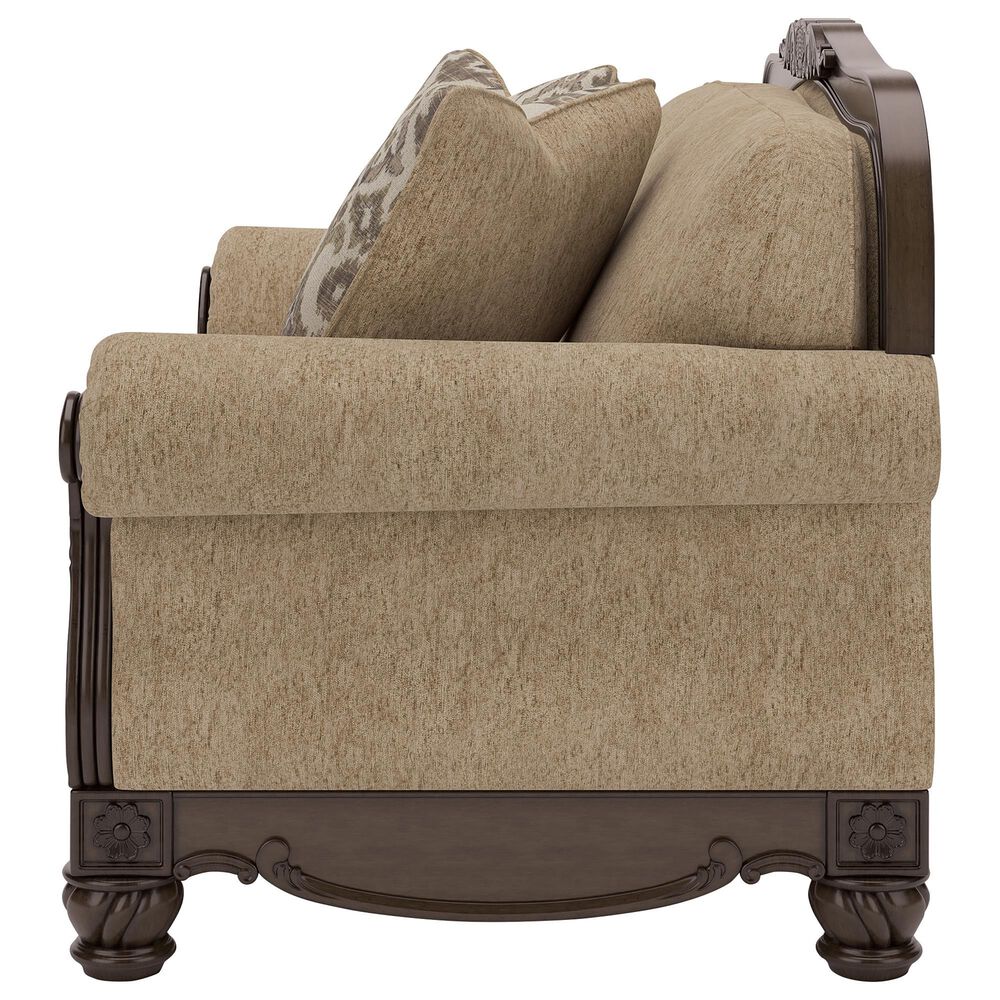 Ashley Chelsworth Stationary Loveseat in Golden, , large