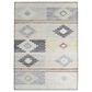 Dalyn Rug Company Phoenix PH1 2"6" x 3"10" Ivory Indoor/Outdoor Area Rug, , large