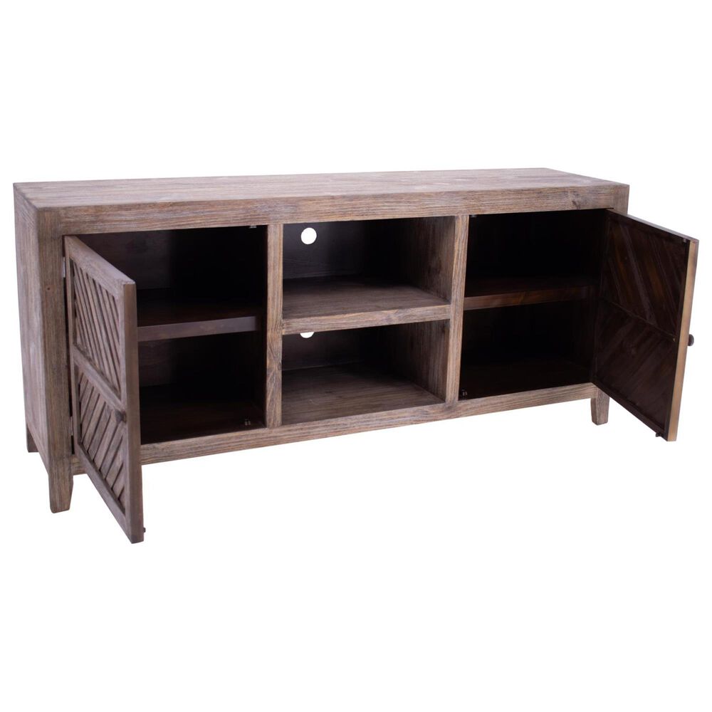 Vintage Felix 72&quot; TV Stand in Wheat, , large