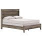 Ashley Elbrim Queen Panel Bed in Weathered Brown, , large