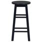 Linon Home Decor Abby 24" Counter Stool in Navy, , large