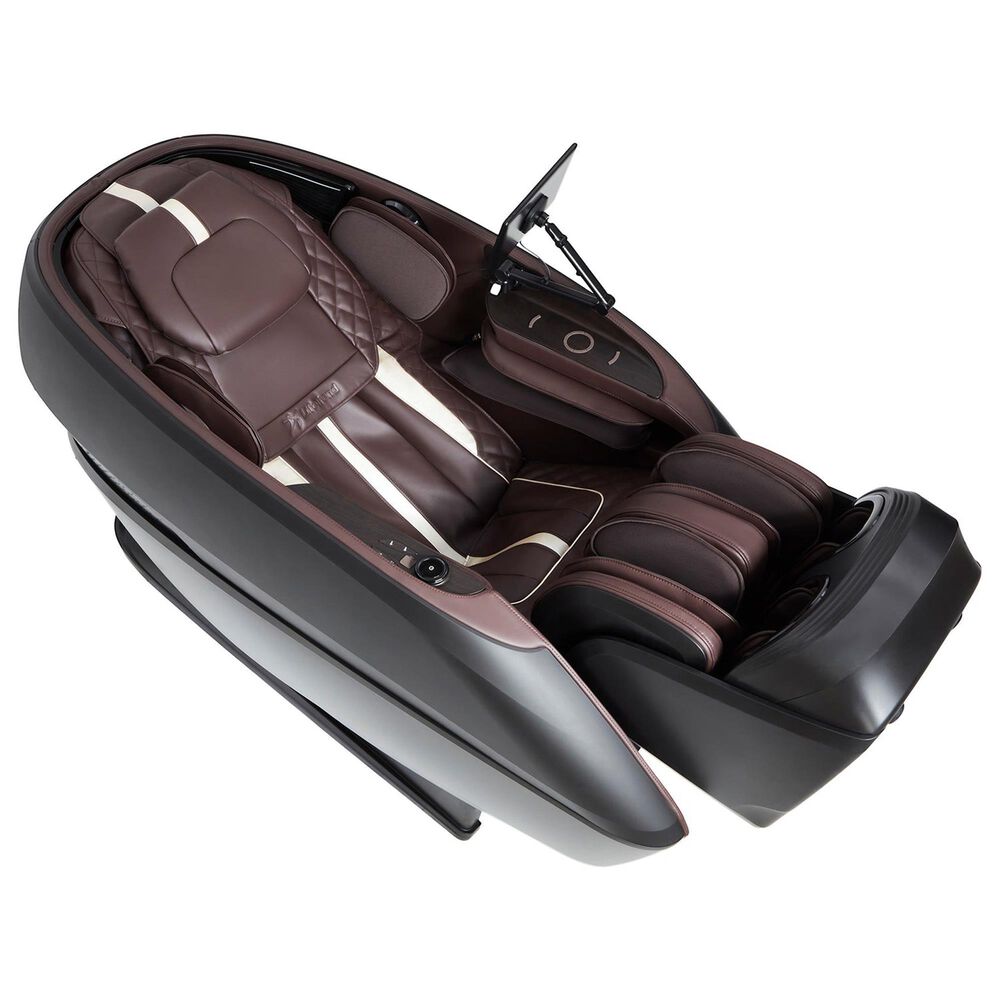 Lifetrend Luxe 4D Dual Core Zero Gravity Massage Chair in Expresso Brown, , large