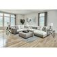 Albany Furniture Cocktail Ottoman in Dove, , large