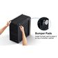 ErgoAV Modular Soundbar Cabinet in Black, , large