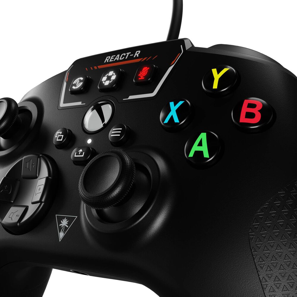 Turtle Beach REACT-R Wired Gaming Controller for Xbox Series X|S/Xbox One in Black, , large