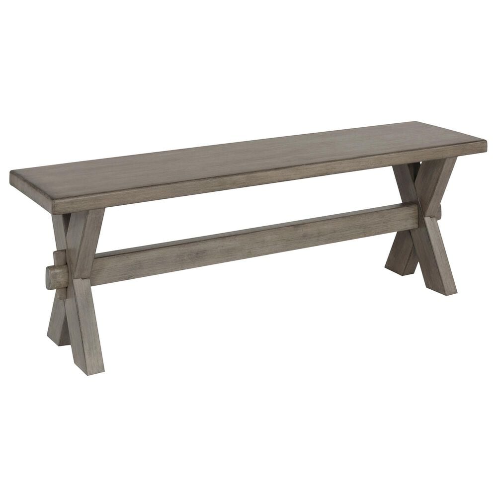 Home Styles Mountain Lodge Dining Bench in Gray, , large
