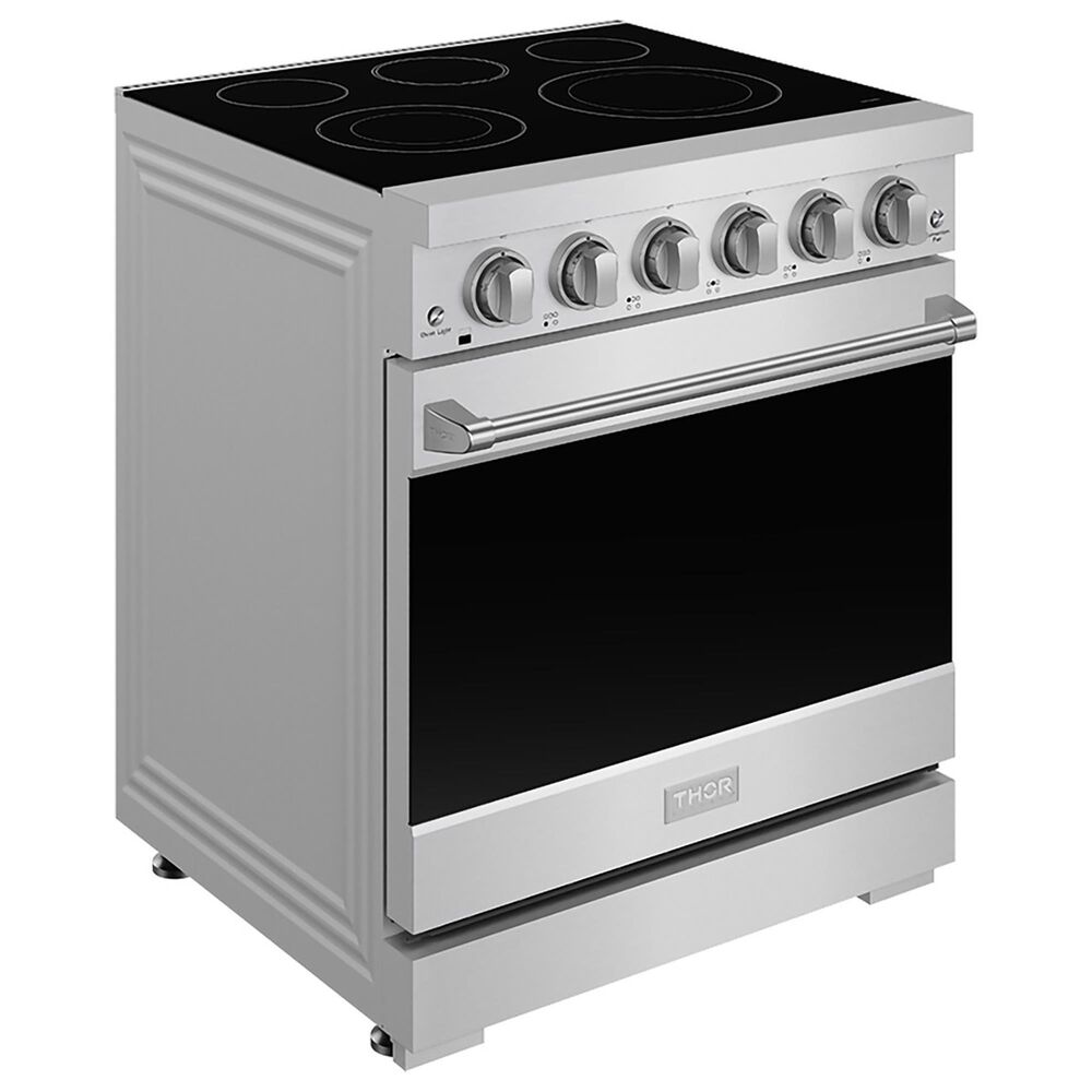Thor Kitchen Gordon Ramsay Series 30" Professional Electric Range in Stainless Steel, , large