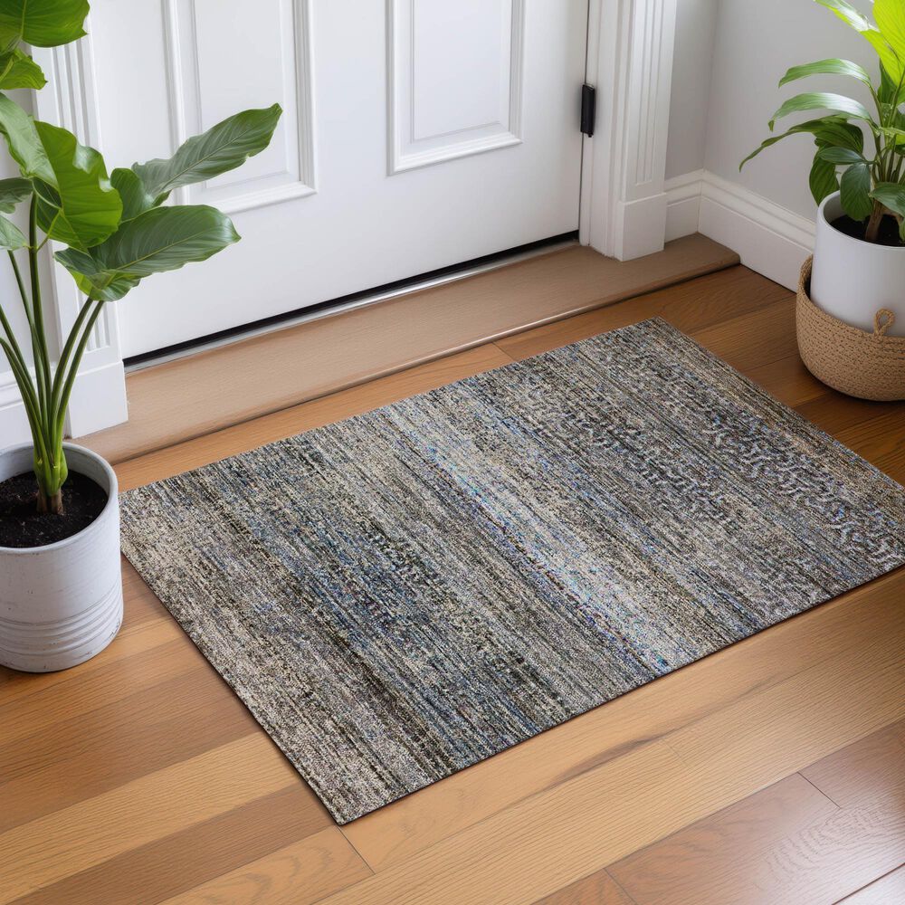 Dalyn Rug Company Vico Blue 2'6" x 3'10" Area Rug, , large