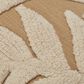 Rizzy Home 14" x 26" Floral Polyester Filled Lumbar Pillow in Gold, , large