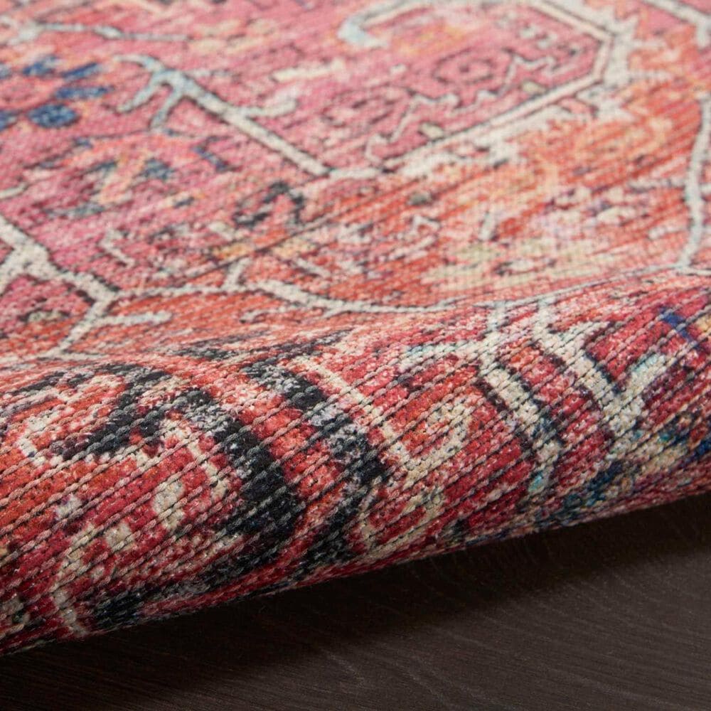 57 Grand by Nicole Curtis Series 1 Brick Red, Navy and Ivory 9&#39;2&quot; x 12&#39; Area Rug, , large