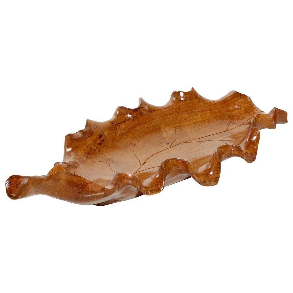 Maple and Jade Rustic Tray in Brown, , large