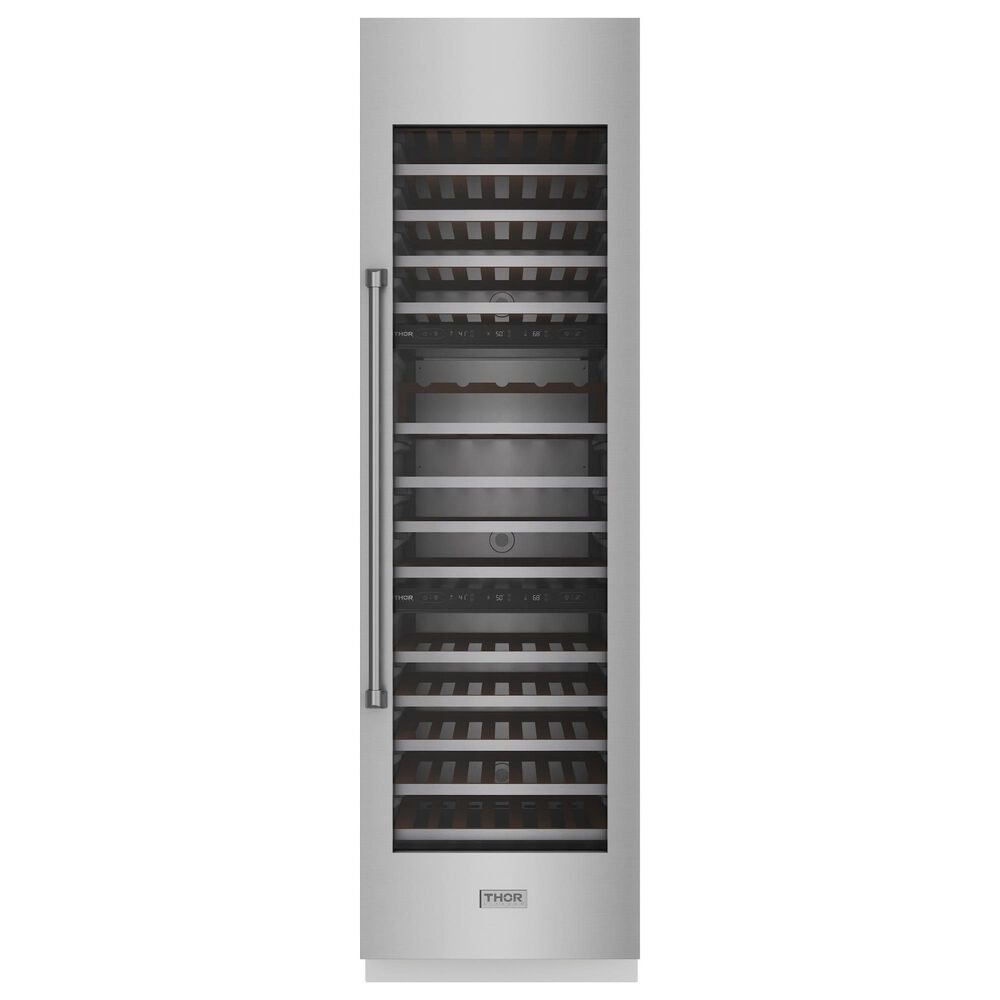 Thor Kitchen 24" Built-in Column Wine Cooler in Stainless Steel, , large