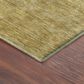 Dalyn Rug Company Soft Essentials Solid Gold 10" x 14" Indoor/Outdoor Area Rug, , large