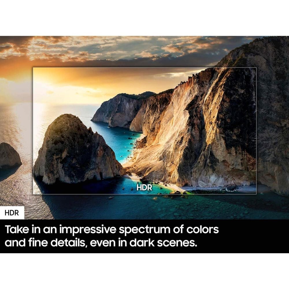 Samsung 85&quot; Class DU7200 4K Crystal UHD with HDR in Titan Gray - Smart TV, , large