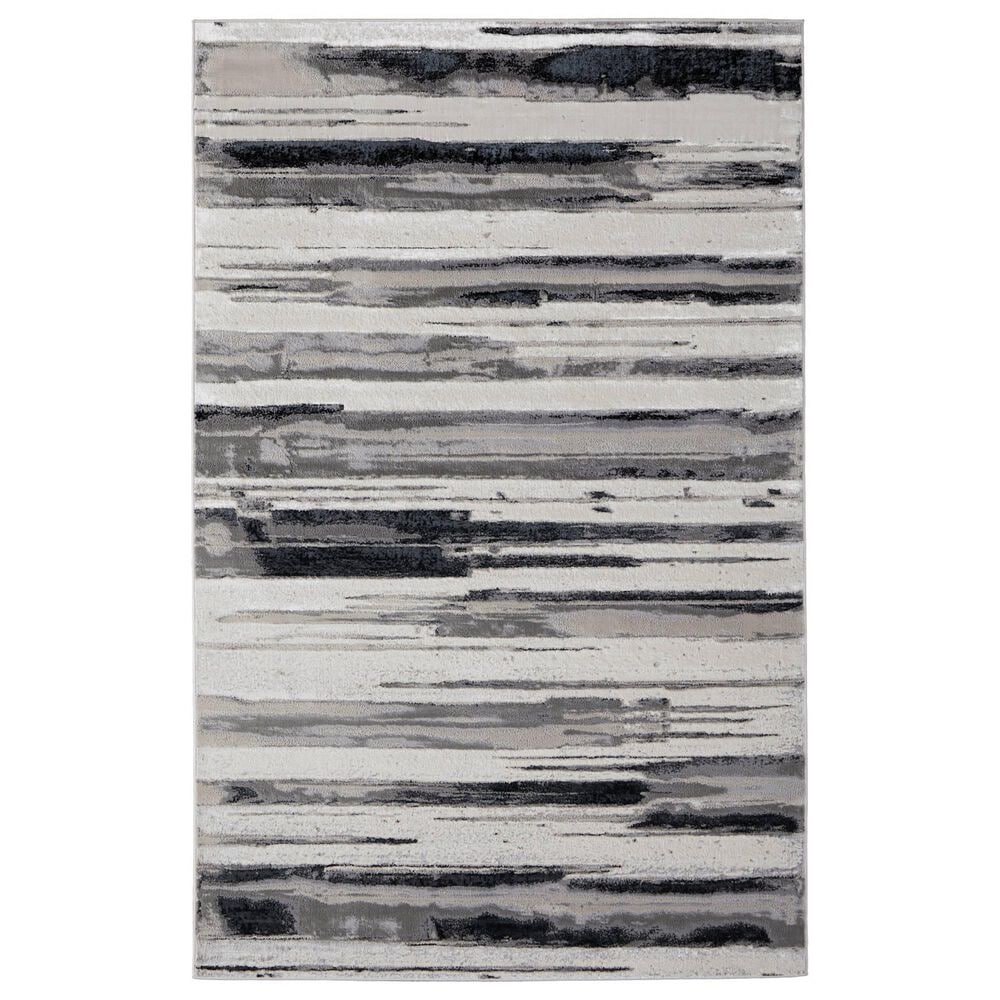 Feizy Micah 8" x 10" Silver Area Rug, , large