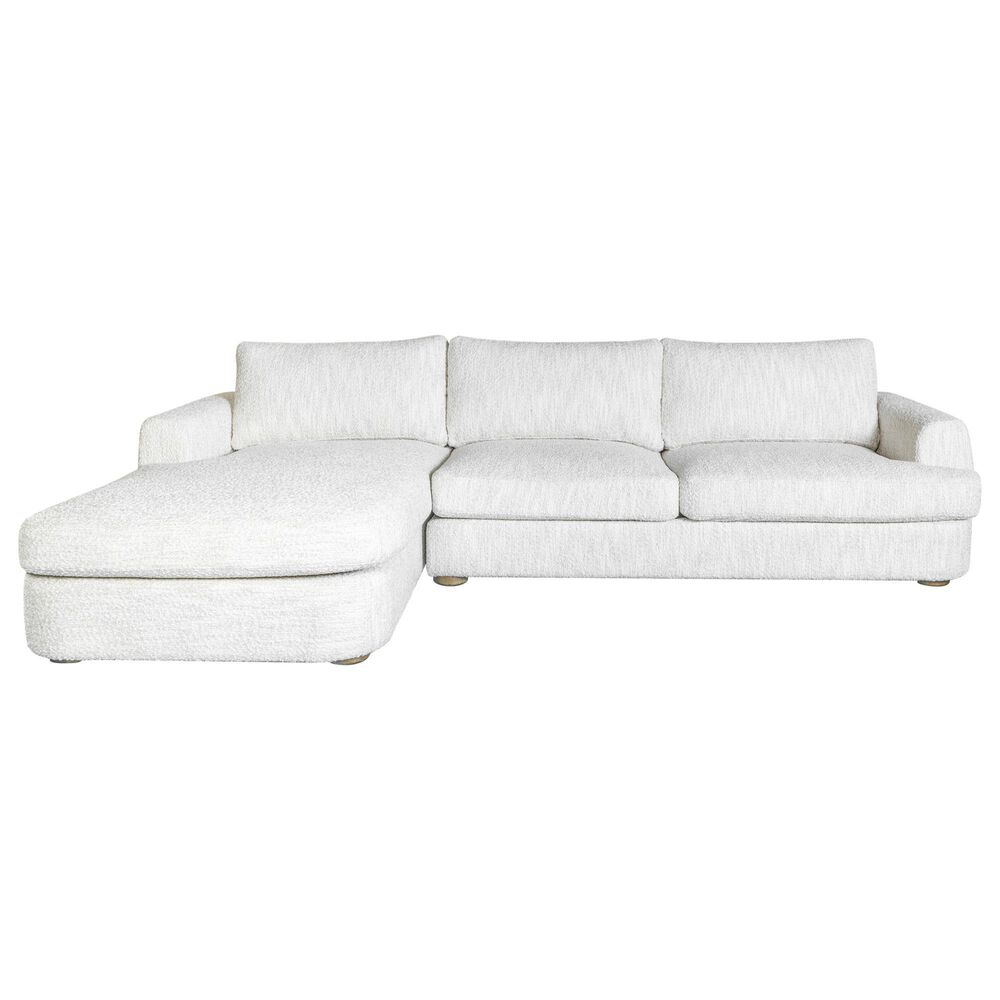 Blue River Reid 2-Piece Left Facing Sectional Sofa in Snow Fleck, , large