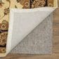Feizy Wagner 8942F 8" x 10" Beige and Black Area Rug, , large