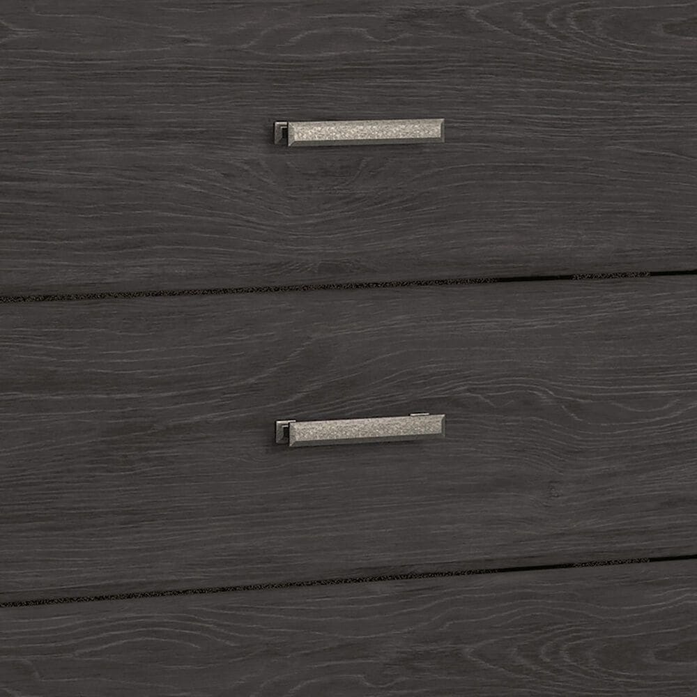 Ashley Belachime 6 Smooth-Gliding Drawer Dresser in Dark Charcoal, , large