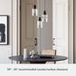 Hunter Lochmeade 3-Light Pendant Cluster in Noble Bronze, , large