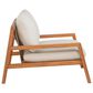 Linon Home Decor Cassius Patio Slanted Back Chair in Off White, , large