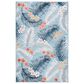 Safavieh Cabana CBN451J 6"6" x 9"6" Aqua and Ivory Indoor/Outdoor Area Performance Rug, , large