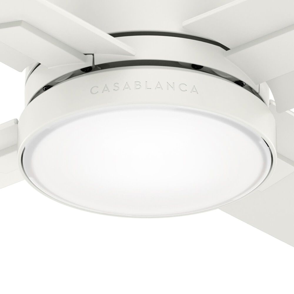 Hunter Axial 52&quot; Ceiling Fan with LED in Fresh White, , large