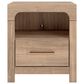Ashley Kinlanni 1-Drawer Nightstand in Tan, , large