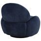 Bernhardt St Jean Swivel Chair in Blue, , large