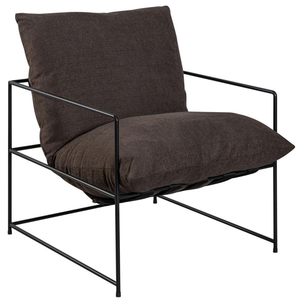 Blue River Rogan Accent Chair in Rich Brown, , large