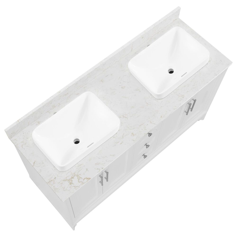 Greentouch ED Ellen DeGeneres Anaheim 60" Double Bathroom Vanity in