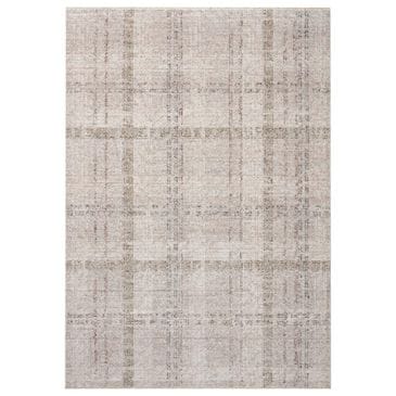 Angela Rose Ember 5"3" x 7"6" Ivory and Multicolor Area Rug, , large