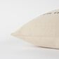 Rizzy Home Sentiment Contemporary 20" Poly Filled Pillow in Natural, , large