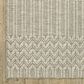 Oriental Weavers Tortuga TR09A 1"10" x 7"6" Beige and Black Runner, , large