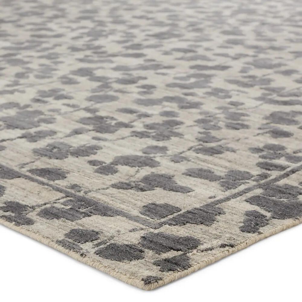 Jaipur Poetry Blossom 6&#39; x 9&#39; Dark Shadow Area Rug, , large
