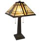 Timberlake Tiffany Style Mission Table Lamp in Multicolor, , large
