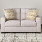 Ashley Larimer Stationary Loveseat in Stone, , large