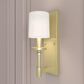 Hunter Briargrove 1-Light Wall Sconce in Painted Modern Brass, , large
