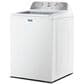 Maytag 4.8 Cu. Ft. Pet Pro Top Load Washer and 7.0 Cu. Ft. Electric Dryer Laundry Pair in White, , large
