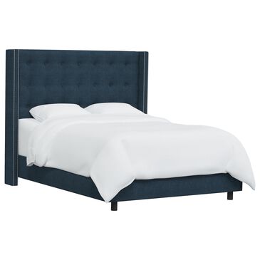 Skyline Furniture Cal King Bed in Zuma Navy, , large