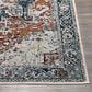 Surya Lavadora 2"7" x 7"3" Ink Blue, Brick Red, Mustard, Gray, Light Beige and Cream Runner, , large