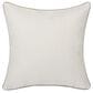 Classic Home SLD Heirloom Velvet 22" x 22" Throw Pillow in Ivory, , large